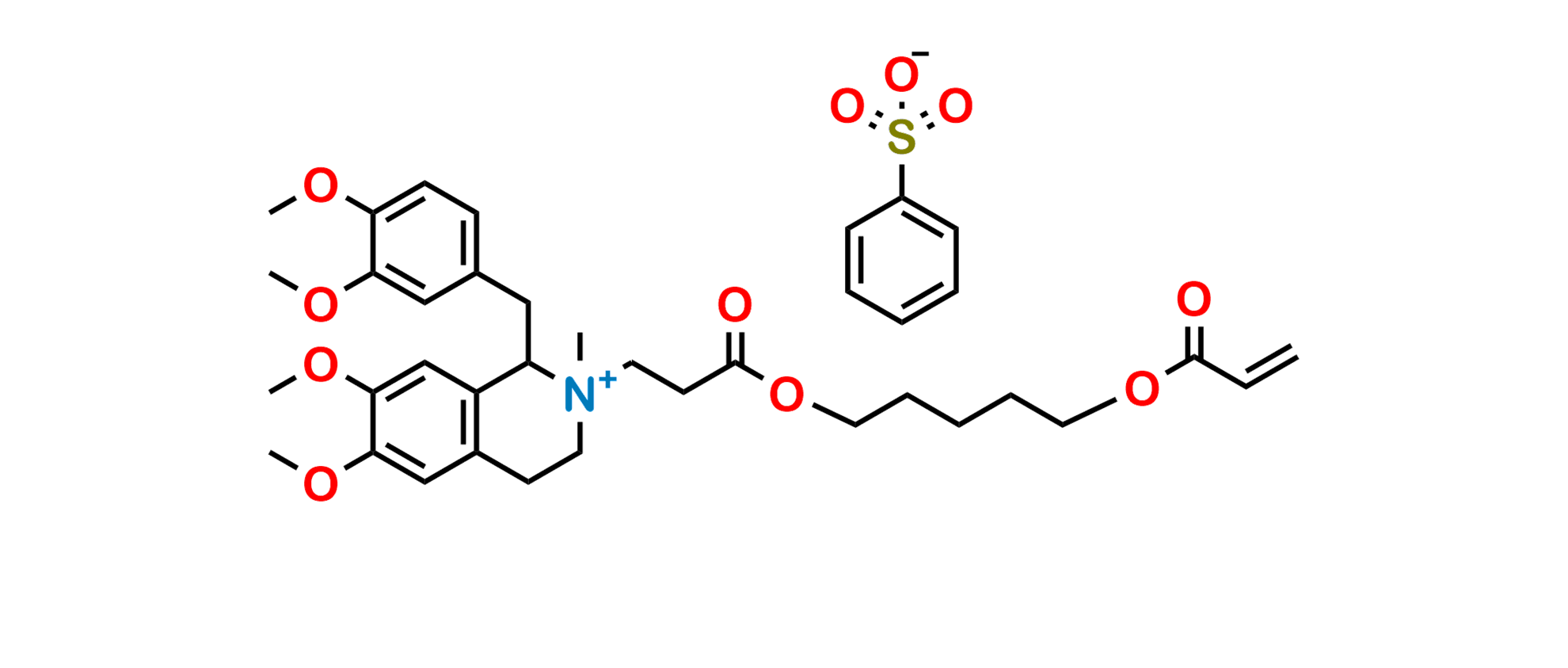 Atracurium Besilate EP Impurity C (Mixture of Diastereomers)
